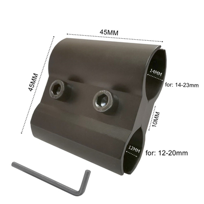 Montagem tática da vista do laser da lanterna elétrica de Ring Mount Holder 25mm do tambor da braçadeira do giro