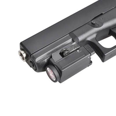 Armas DC5V USB das pistolas de Glock que caça a lanterna elétrica 800lm do diodo emissor de luz do estojo compacto