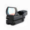 Reflexo Dot Sights Optic vermelho holográfico de 7 níveis 3.2in com trilho de 11/22mm
