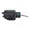 Lanterna elétrica tática do laser do verde de IP66 1000lm para o capacete da arma