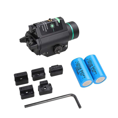 Lanterna elétrica tática do laser do verde de IP66 1000lm para o capacete da arma